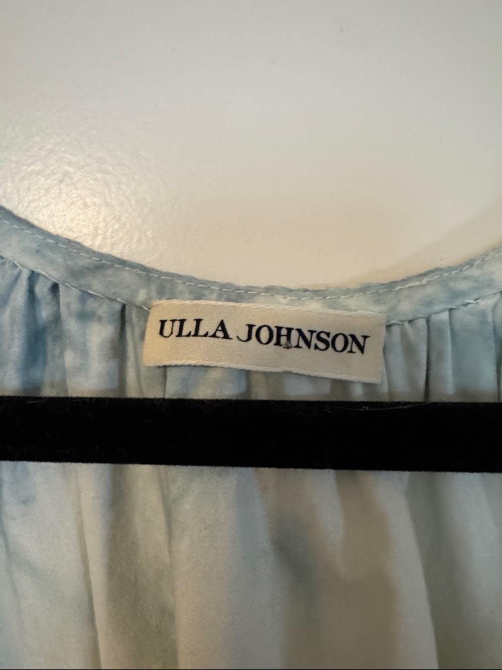 Ulla Johnson isla midi dress Blue Tie-Dye Puff Sleeve Maxi Dress - Picture 3 of 7